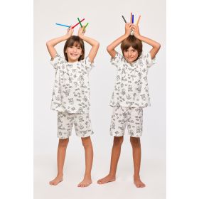 Woody Unisex Pyjama krab color me print