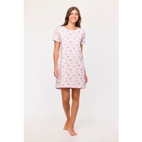 Woody Slaapkleedje roze bloemetjes prin