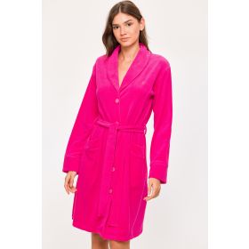 Woody Dames Badjas fuchsia