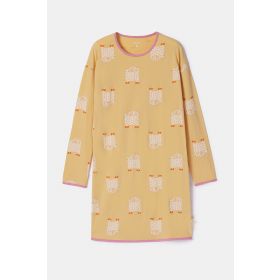 Woody Slaapkleedje gele kattenprint