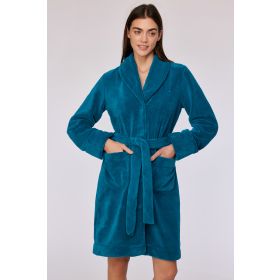Woody Dames kamerjas groenblauw