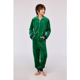Woody Unisex onesie groene duivenprint