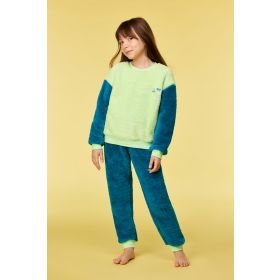 Woody Unisex sweater en broek groen