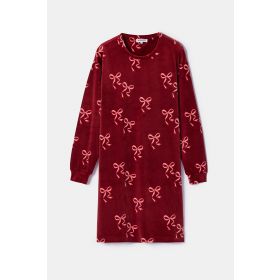 Woody Slaapkleedje bordeaux strikkenpri