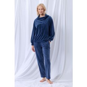 lords x lilies Dames sweater en broek donkerblauw