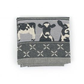 Bunzlau Tea Towel Cows 65x65-Een maat