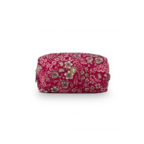 PiP Studio Coco Cosmetic Bag M Red-Een maat