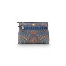 PiP Studio Caryn Cosmetic Bags Blue-Een maat