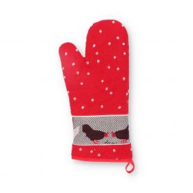 Bunzlau Oven Glove Chickens 37x20-Een maat