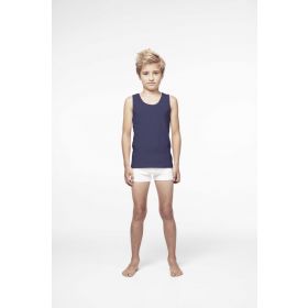 Woody Singlet boys 1-Pack blauw