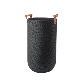 Aquanova Cino Laundry basket 58L Black-Een maat