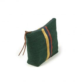 Libeco Mini etui Japer 23x16 Hunter green-Een maat
