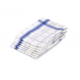 Libeco Parma Handdoek 70x70 Blue-Een maat
