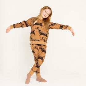 Snurk Pyjama James Brown Sweater+Pants