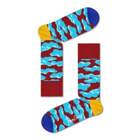 Happy Sock Under The Clouds